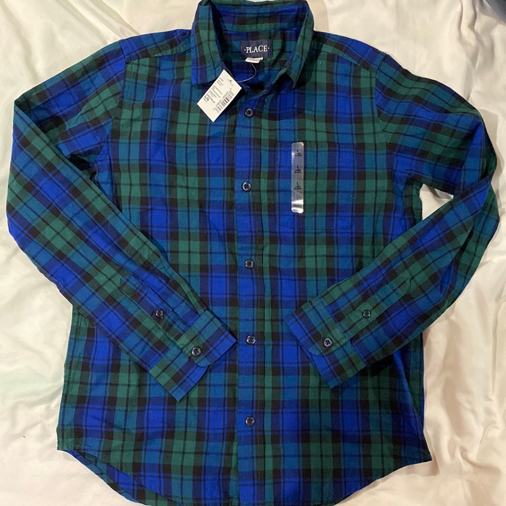 Boys button down shirt